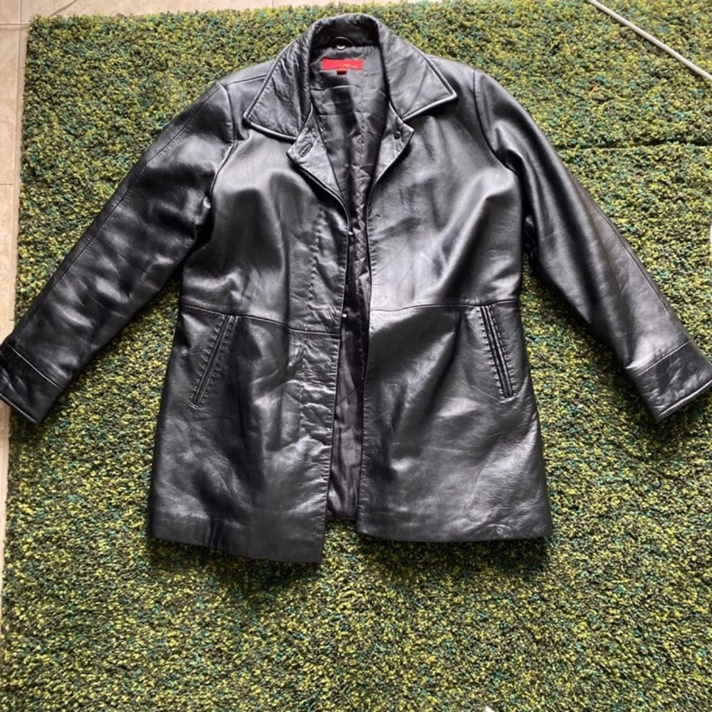 Leather jacket